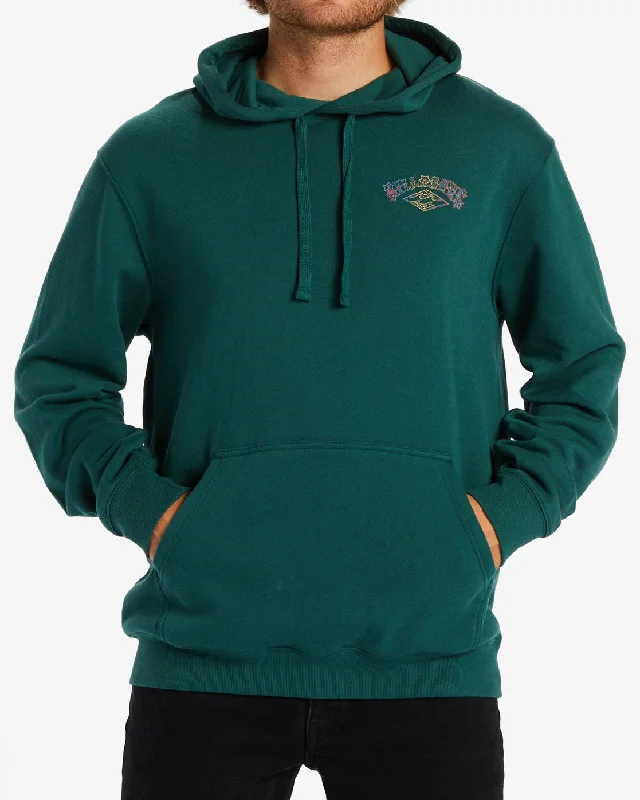 Age-reducing Style Short Sands Hoodie - Deep Teal