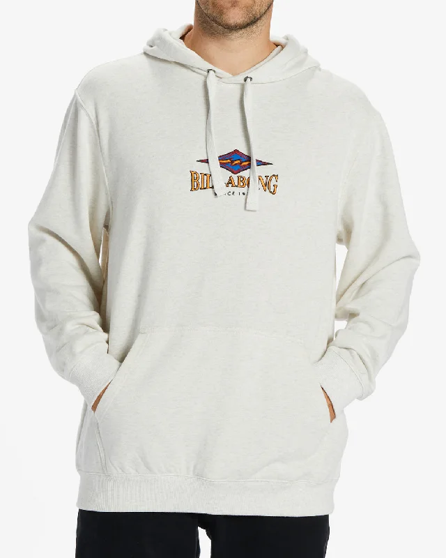 Trendy And Casual Short Sands Hoodie - Light Grey Heather