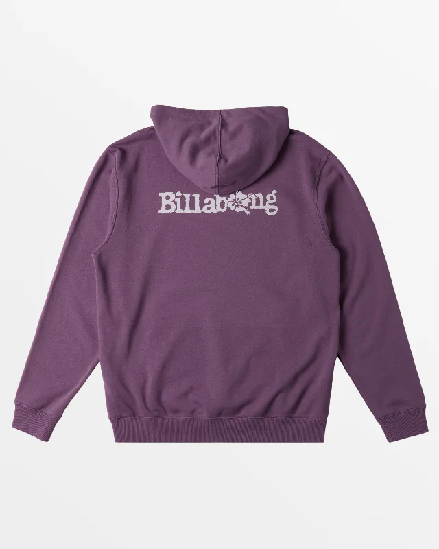 Carefree Style Short Sands Hoodie - Purple Ash