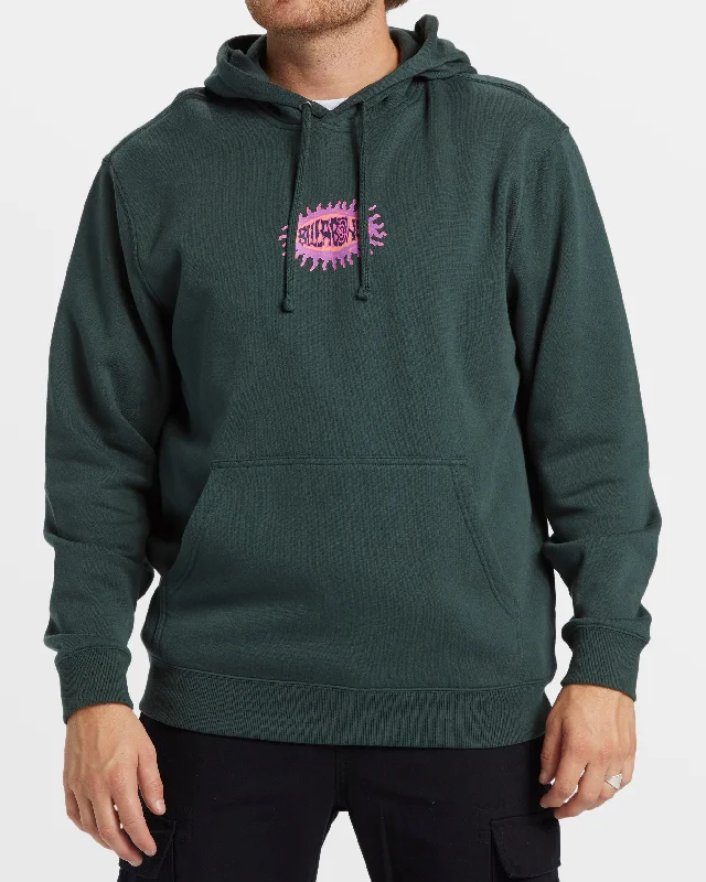 Versatile Comfort Wear Short Sands Hoodie - Forest Green
