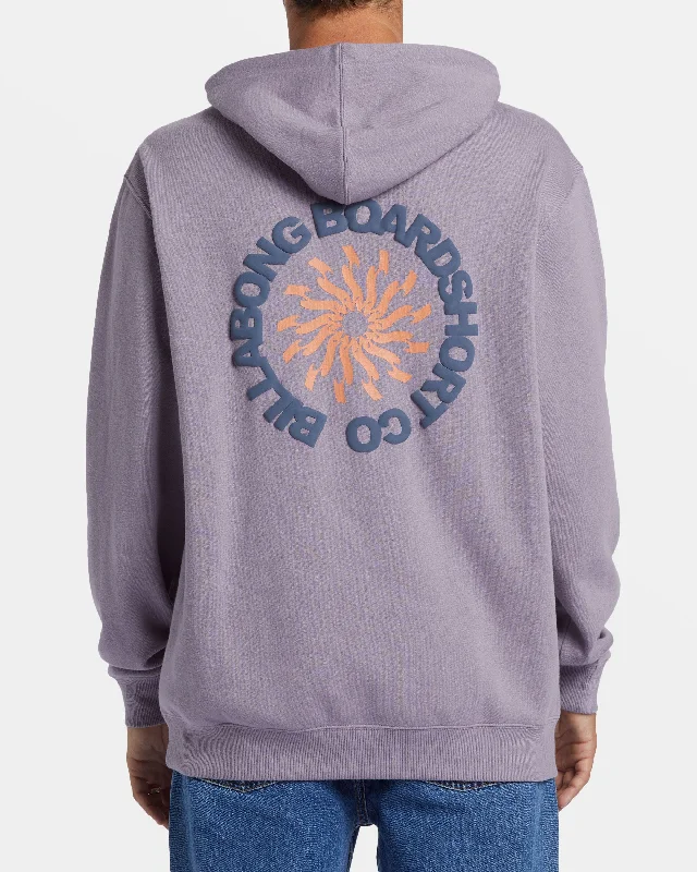 Sweet Girl Short Sands Hoodie - Purple Ash