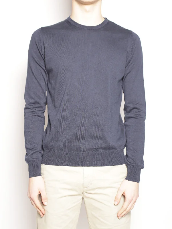 Free And Comfortable Maglia girocollo Blu Navy
