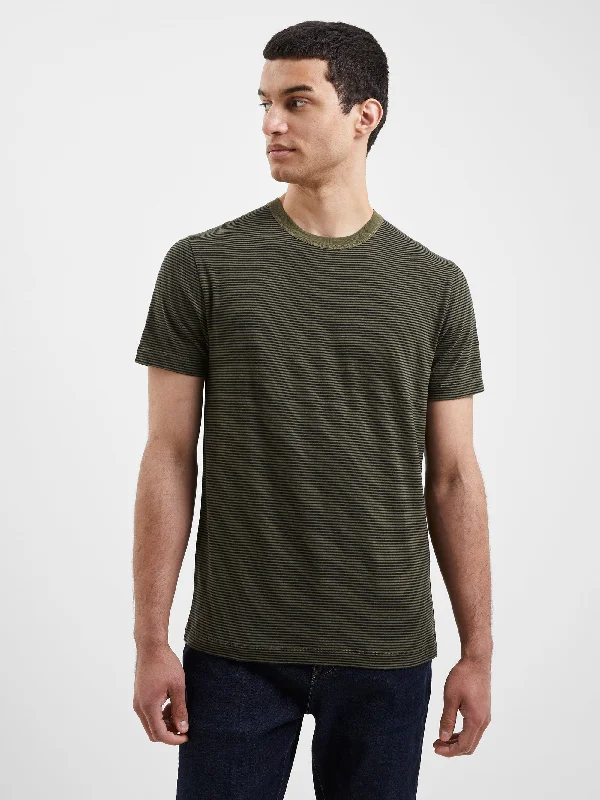 High-end Design Bolt Stripe T-Shirt