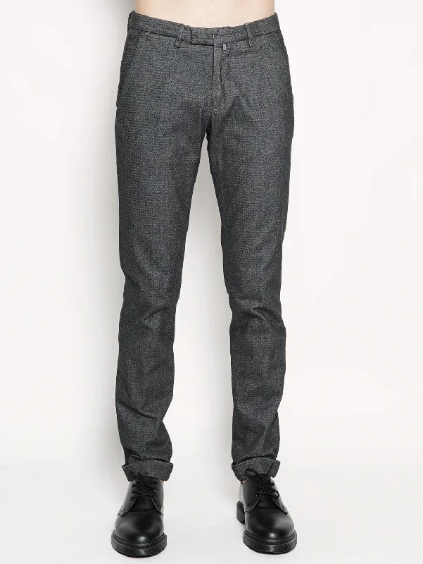 Goddess Outfit Pantalone Chino in Tessuto Comfort Stretch Grigio