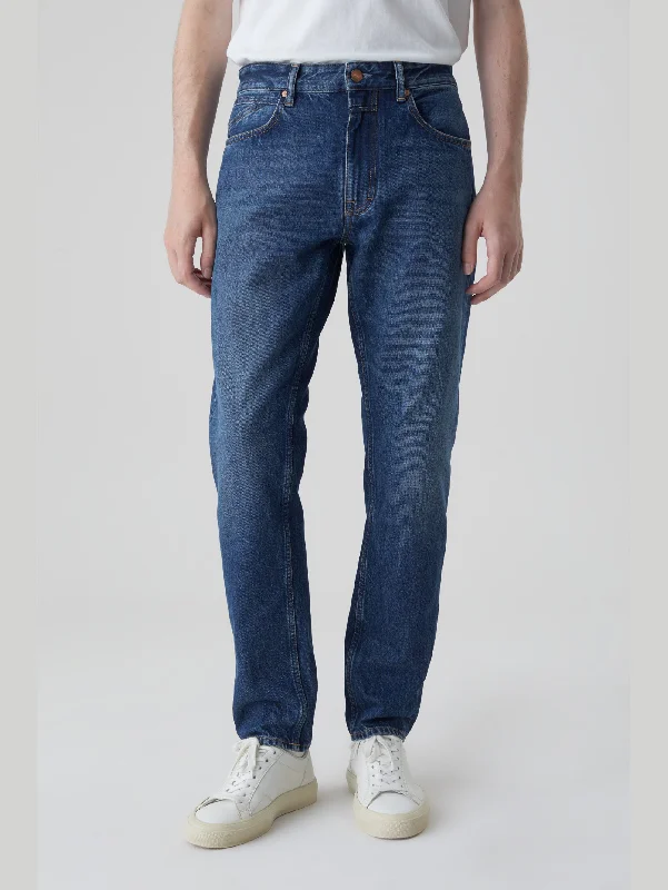 Cozy Essentials Wear Jeans in Cotone Organico Blu