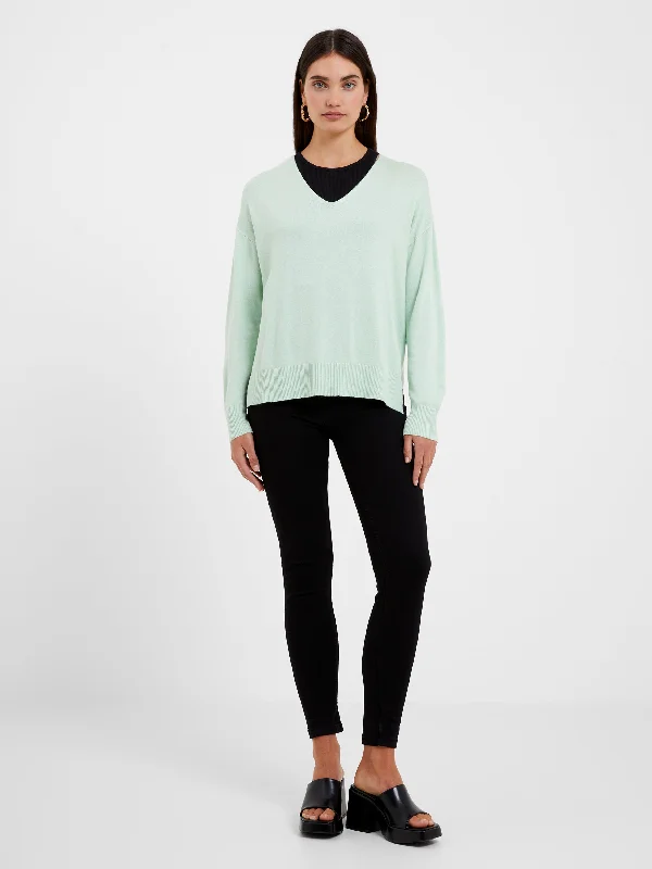 Warm Chic Outfits Supersoft V-Neck Top