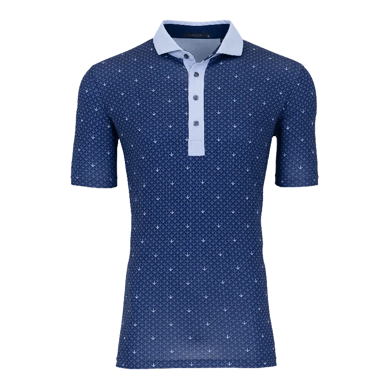 Quality Tailoring Foot Prints Polo