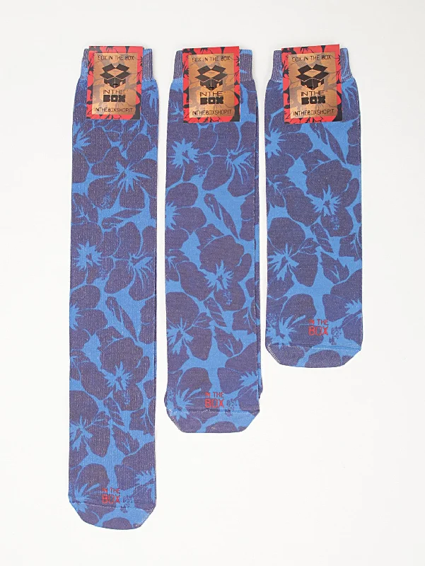 Casual Chic Wear In the box - IBISCUS - Calzini NAVY