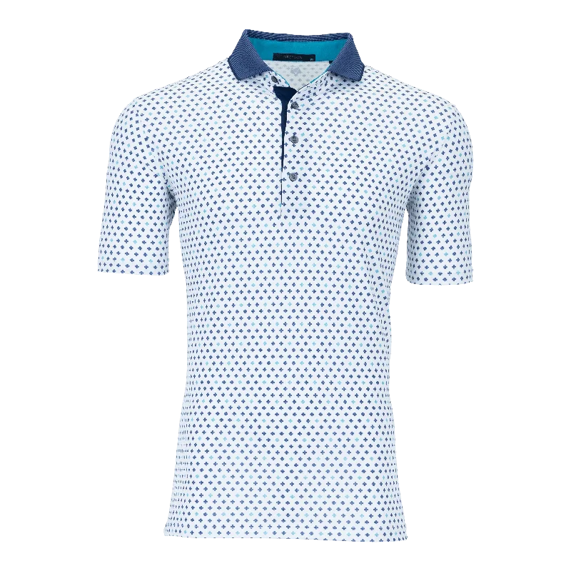 Trendy Wear Old English Floral Polo