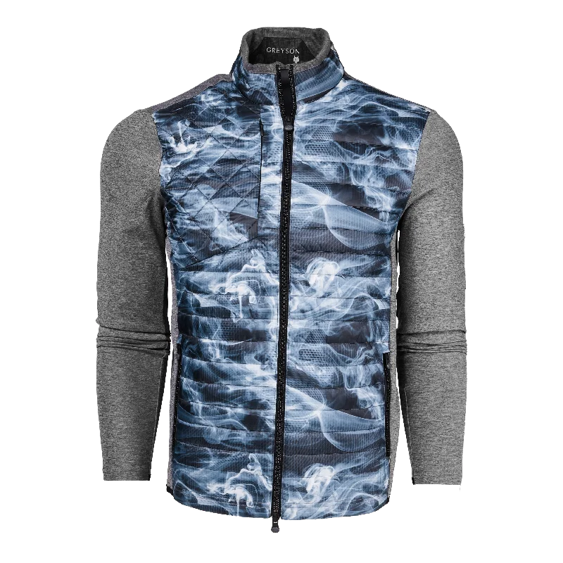 Classic Comfort Printed Silver Wolf Yukon Jacket