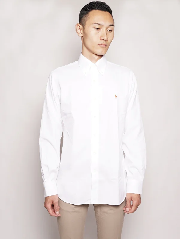 Avant-garde Design Camicia in Popeline Bianco