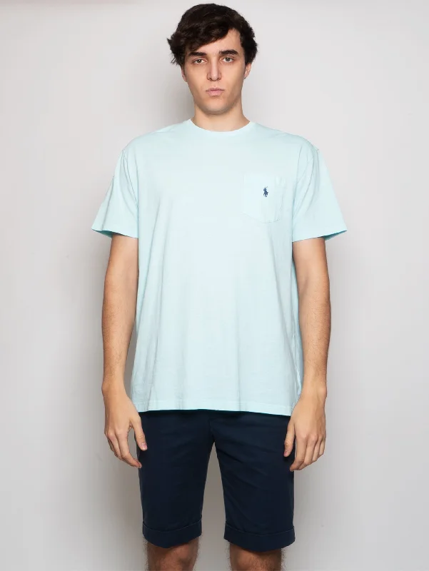 Wearable At Home Or Out T-shirt in Cotone e Lino con Taschino Acqua
