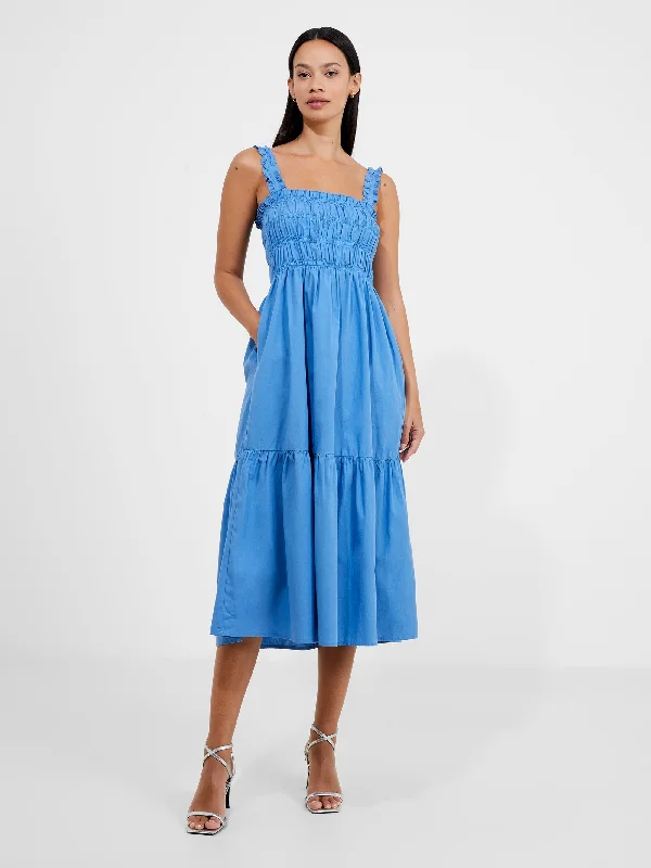 Sports And Leisure Shirred Sundress