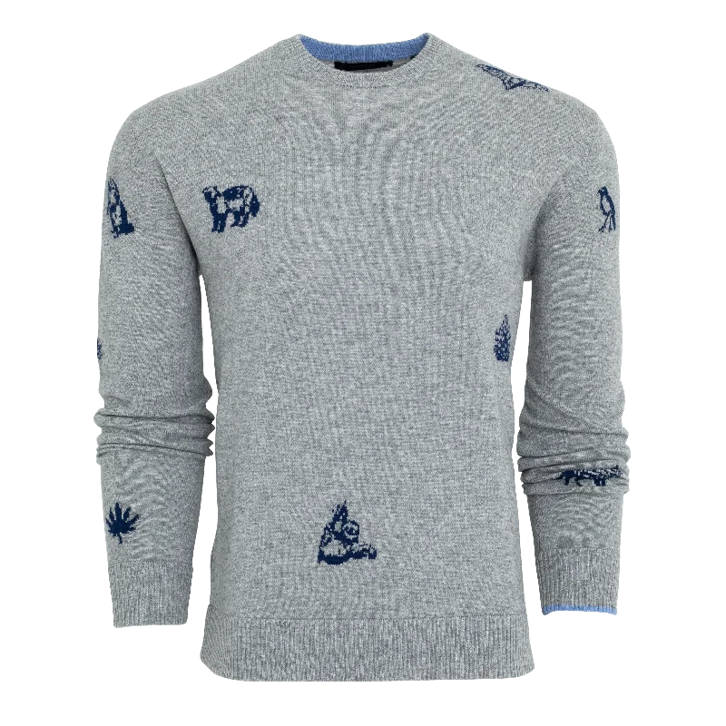 Soft Feel Spirit of Michigan Crewneck Sweater