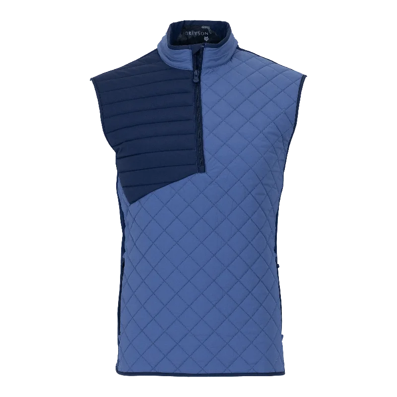 Noble And Elegant Yukon Half-Zip Hybrid Vest