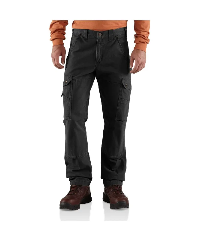 Versatile Comfort Carhartt Ripstop Cargo Work Pant - Black