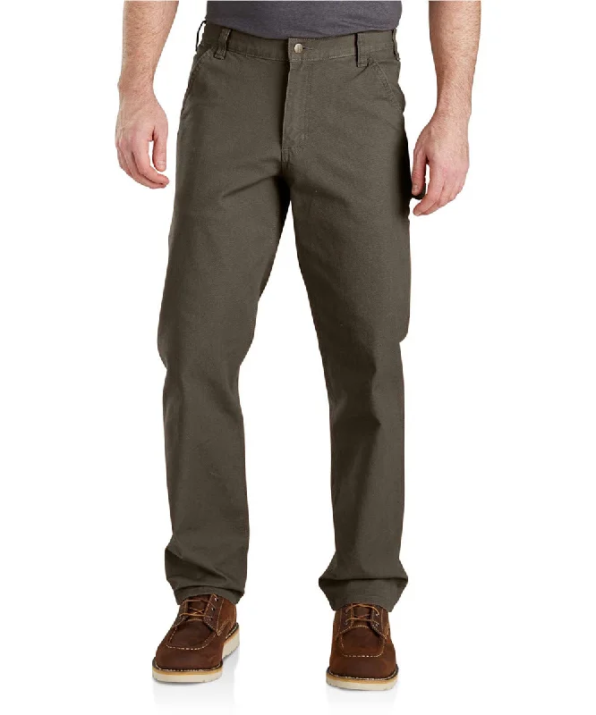 Preview New Products Carhartt Men’s Rugged Flex Relaxed Fit Duck Dungaree - Tarmac