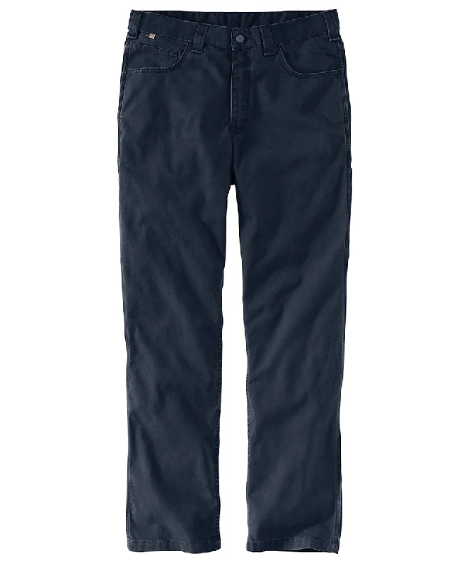 Printed Patterns Carhartt Men's Flame Resistant Rigby Pants - Navy