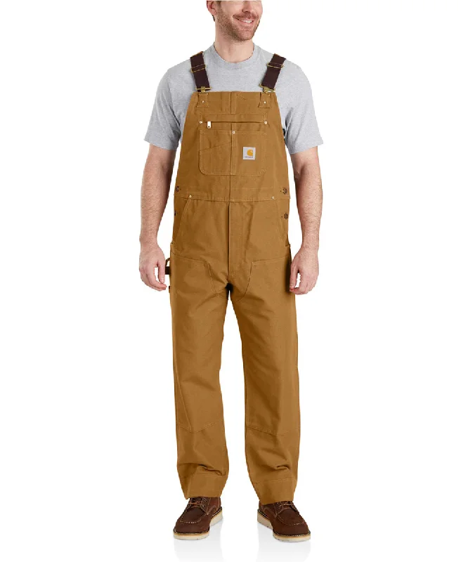 High-end Sense Carhartt R01 Duck Bib Overalls - Carhartt Brown