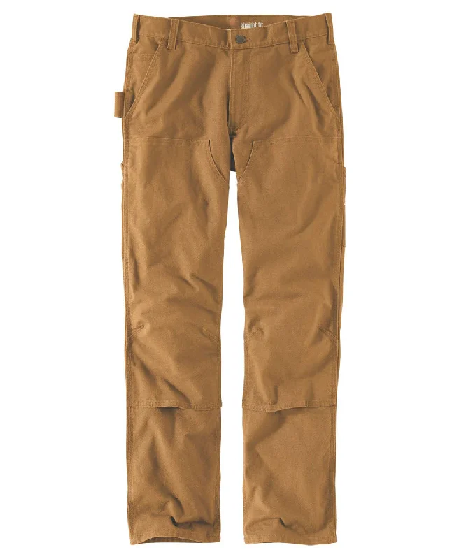 Fashion Must-have Carhartt Rugged Flex Relaxed Fit Double Front Dungaree - Carhartt Brown