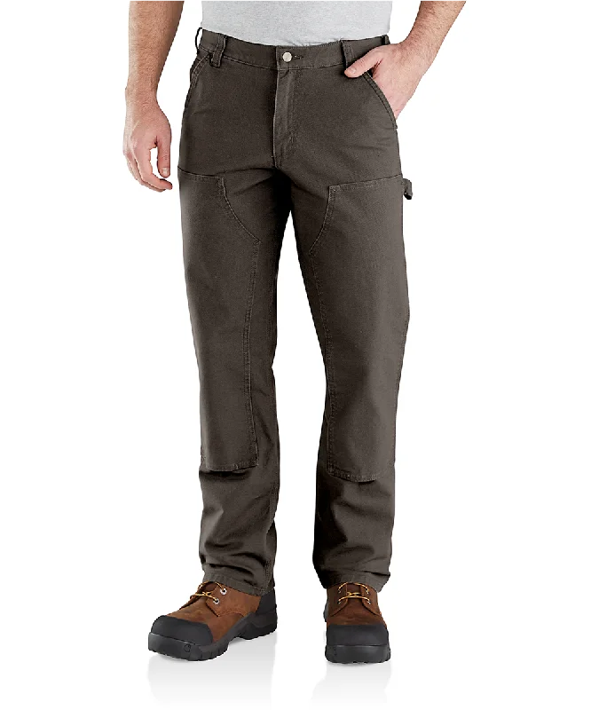 Unique Prints Carhartt Rugged Flex Relaxed Fit Double Front Dungaree - Dark Coffee
