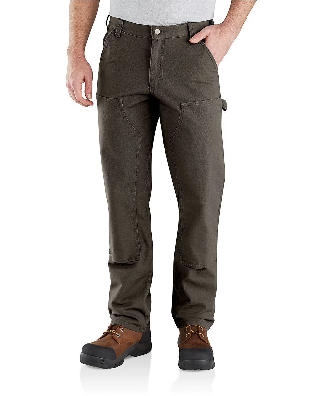 High Street Fashion Carhartt Rugged Flex Relaxed Fit Double Front Dungaree - Tarmac