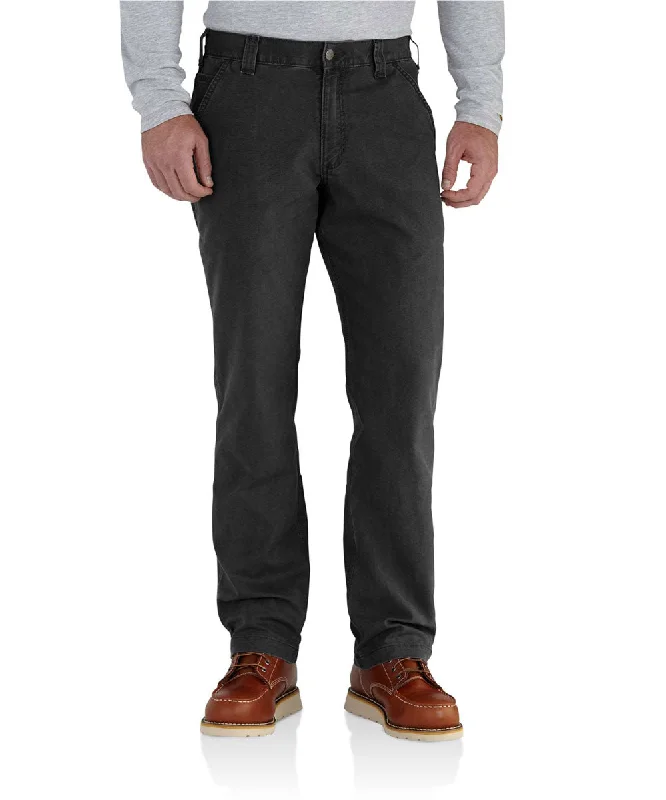 Trendy Items Carhartt Rugged Flex Rigby Dungaree - Black