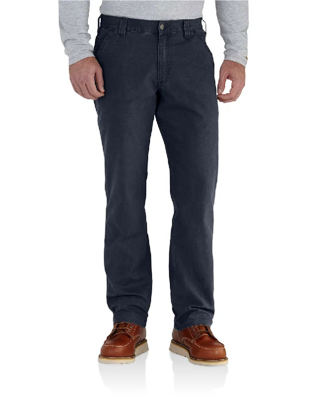Simple Design Carhartt Rugged Flex Rigby Dungaree - Navy