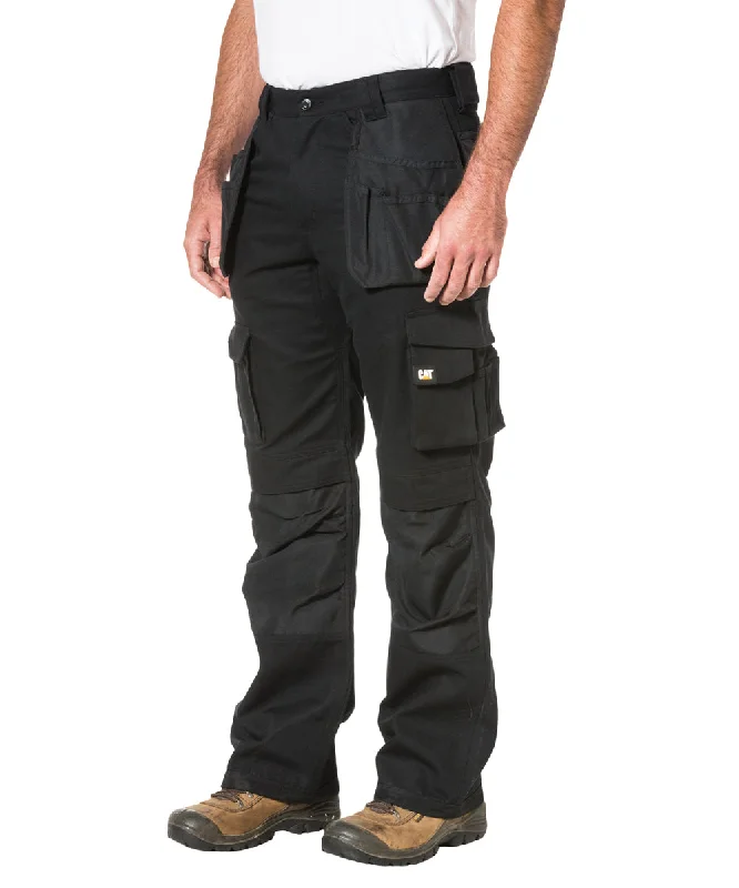 Fashion Pioneer Caterpillar Trademark Trousers (with holster pockets) - Black