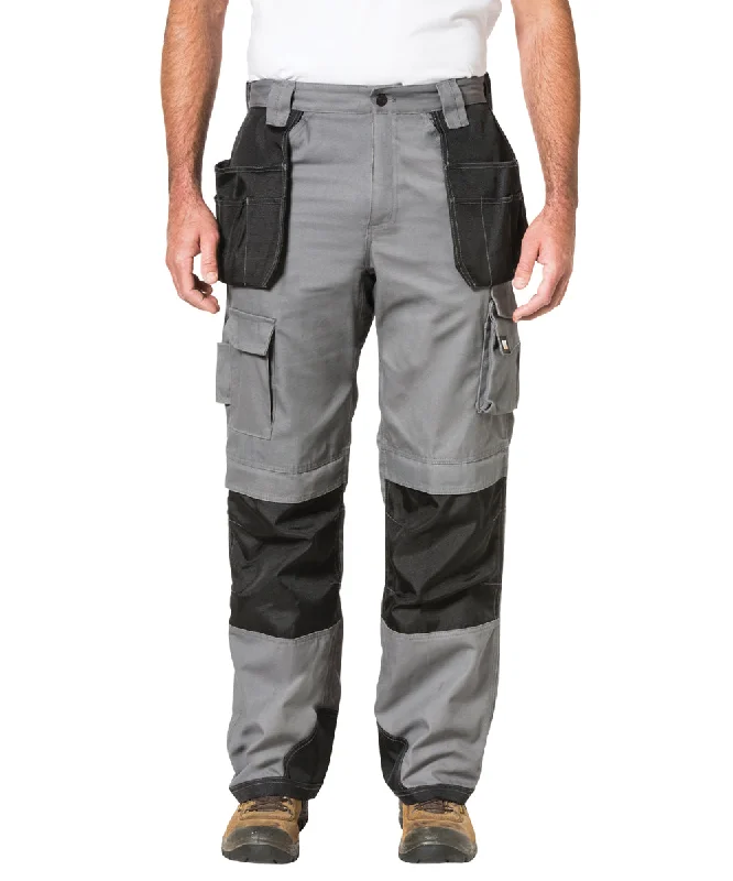 Leisure Sports Caterpillar Trademark Trousers (with holster pockets) - Grey
