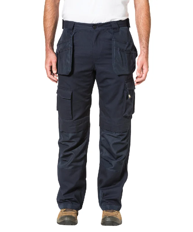 Fashion And Simplicity Caterpillar Trademark Trousers (with holster pockets) - Navy