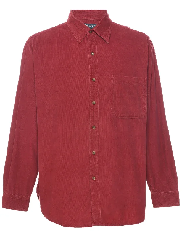 Slim Fit Cherokee Corduroy Shirt - M