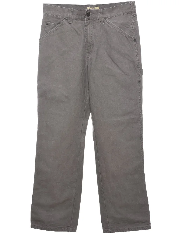 Comfortable Fashion Classic Grey Workwear Jeans - W32 L32