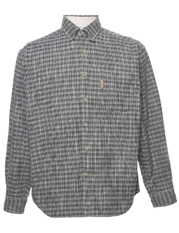 Easy Chic Columbia Checked Shirt - M