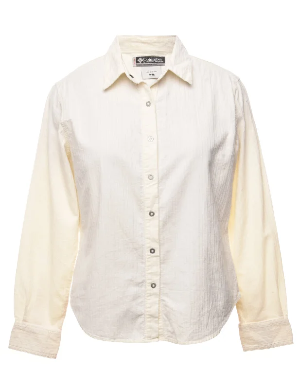 Easygoing Fashion Columbia Cream Shirt - L
