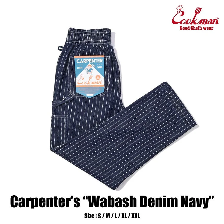 Trendy Looks Cookman Carpenter's Pants - Wabash Denim : Navy