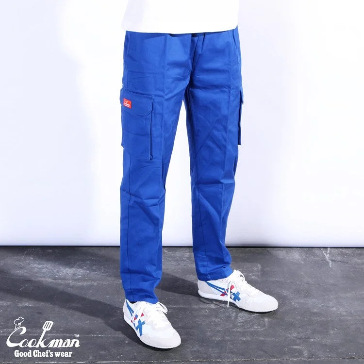 Luxury Customization Cookman Chef Pants Cargo - Deep Blue