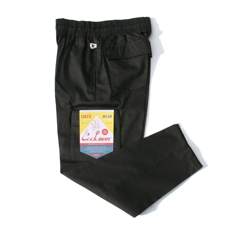 All-Day Wear Cookman Chef Pants Cargo - Black