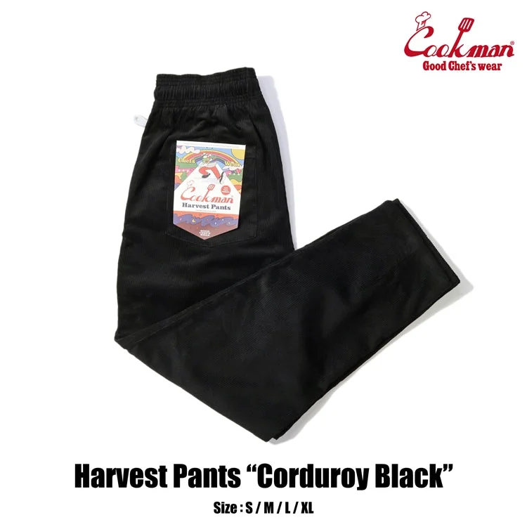 Cozy Knits Cookman Harvest Pants - Corduroy : Black