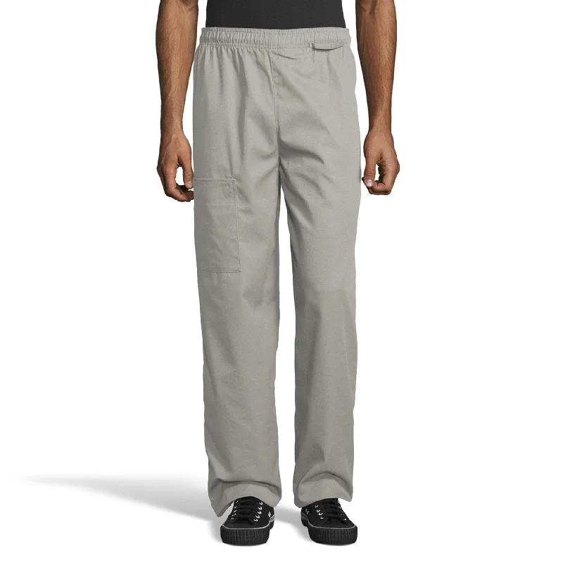 Elegant Tailoring Cargo Chef Pant - Stone