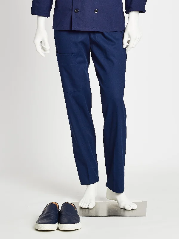 Wearable At Home Or Out Cargo Chef Pant - Navy