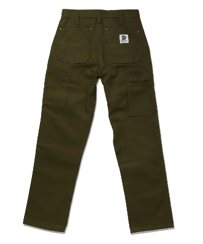 French Style Dave's New York Foundation Pant (Single Front) - Olive