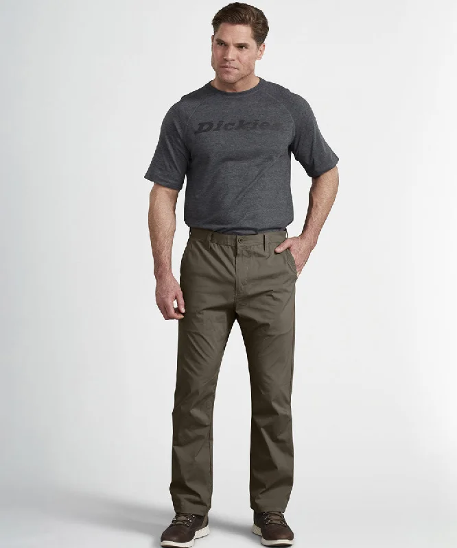 Fashionable And Fashionable Dickies Men's Cooling Hybrid Utility Pants - Mushroom