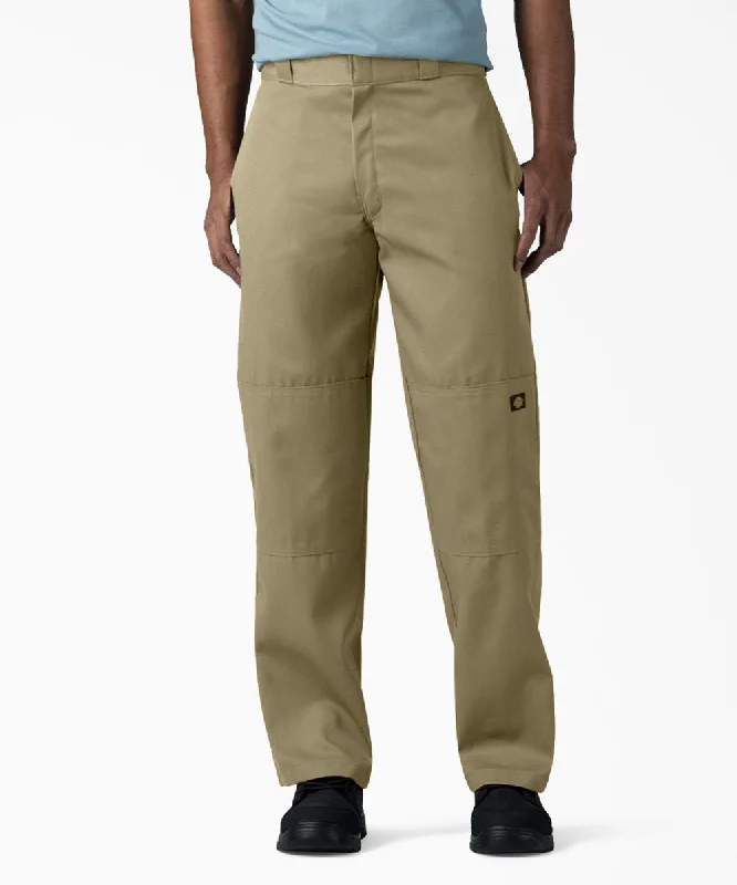 Lounge Wear Dickies Men's Loose Fit Double Knee Work Pants - Khaki