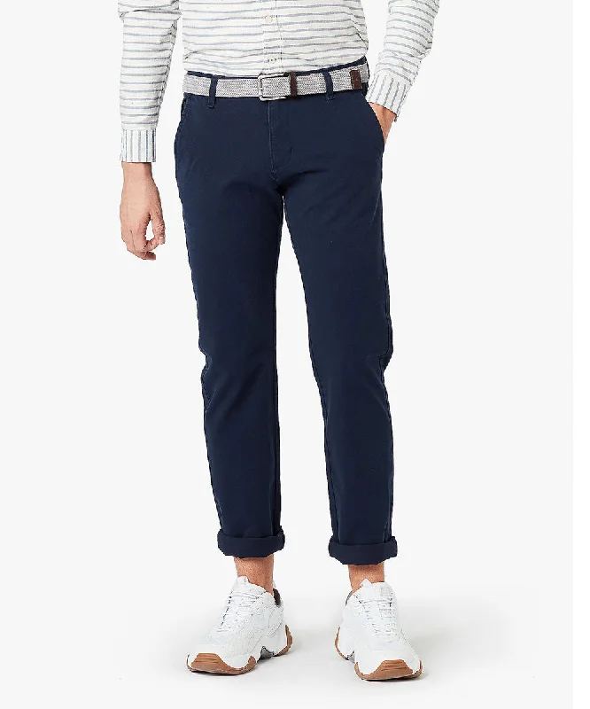 Comfortable And Casual Dockers Men's Ultimate Chino with Smart 360 Flex - Navy