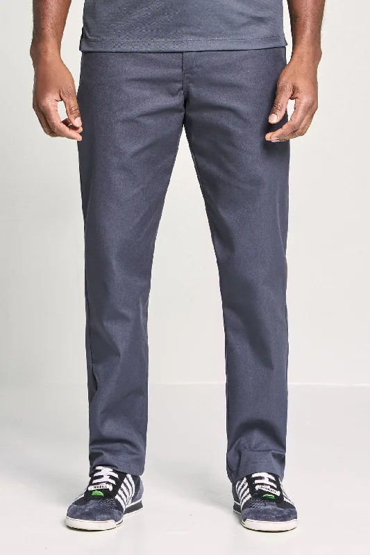 Warm Winter Series Men's Dickies Flat Front Work Pant - Charcoal