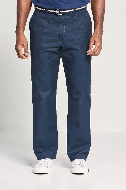 Casual And Versatile Men's Dickies Flat Front Work Pant - Navy
