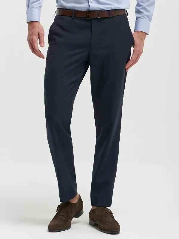Relaxed Weekend Wear Men's James Pant Modern Fit - Deep Navy