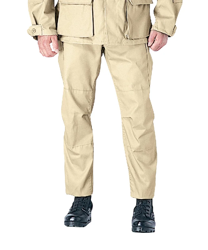 Easy Fashion Rothco Army Style BDU Cargo Pants - Khaki