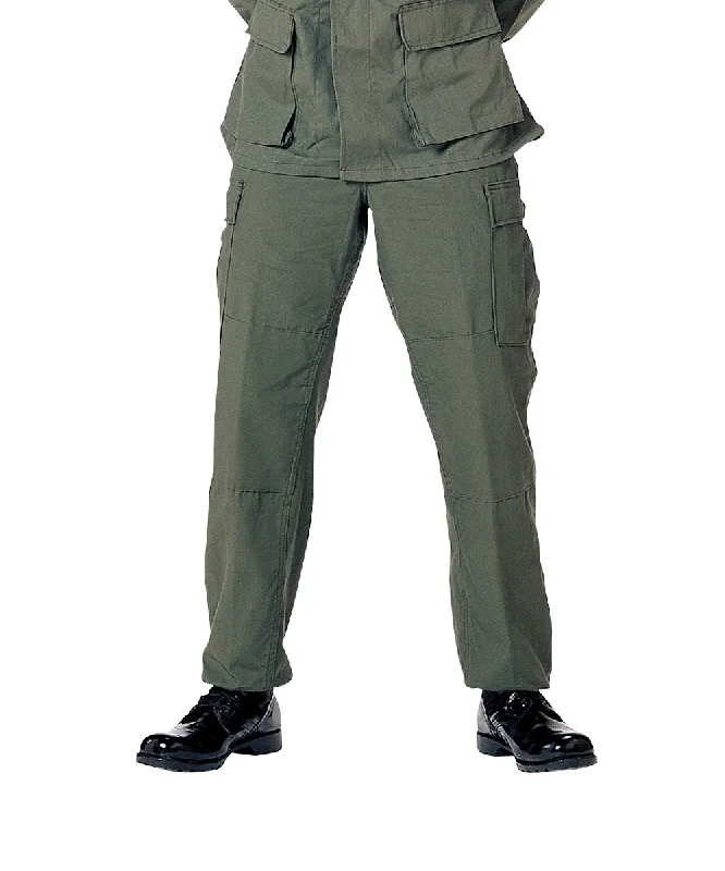 Smart Comfort Rothco Army Style BDU Cargo Pants in Olive Drab